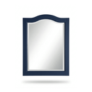 Wall Hanging Navy Blue Mirror 26x32"H