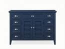 Zapate Collection 46" Cabinet Base - Navy Blue