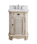 24" Abbeville Powder Room Sink Vanity - Benton Collection Model CF-47523A - Chans Furniture