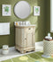 24" Abbeville Powder Room Sink Vanity - Benton Collection Model CF-47523A - Chans Furniture