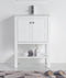 24" Tennant Brand Arola Small Slim Narrow White Bathroom Vanity - CL-208W-24 - Chans Furniture