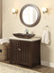 30" Benton Collection Giovanni Bathroom Vessel Sink Bathroom Vanity & Mirror HF - 339A - MIR