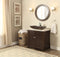 30" Benton Collection Giovanni Bathroom Vessel Sink Bathroom Vanity & Mirror HF - 339A - MIR