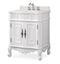 30" Benton Collection Old Timer Classic Ellenton Bathroom Sink Vanity ZK-080W-AW - Chans Furniture