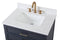 30" Felton Navy Blue Modern Single Sink Bathroom Vanity 7206-NB30 - Chans Furniture