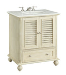30" Keysville Bathroom Sink Vanity - Benton Collection Model HF-1087P - Chans Furniture