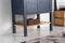 30" Tennant Brand Arola Small Slim Narrow Navy Blue Bathroom Vanity - CL-208NB-30 - Chans Furniture
