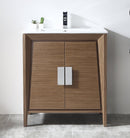 30" Tennant Brand Larvotto Light Wheat Contemporary Bathroom Vanity CL-22WV30-ZI - Chans Furniture