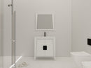 30" Tennant Brand Larvotto White Contemporary Bathroom Vanity CL-22WHT30-ZI - Chans Furniture