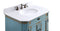 32” Benton Collection Fairfield Rustic Blue Bathroom Sink Vanity 47884BU - Chans Furniture