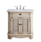 32" Fairfield Bathroom Sink Vanity - Benton Collection Model CF-47524W - Chans Furniture