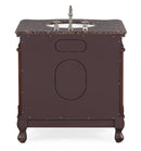 32" Traditional style cream marble Fiesta Bathroom Sink Vanity - CF - 2873SB - TK