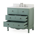 34" Daleville Bathroom Sink Vanity - Benton Collection HF-081Y - Chans Furniture