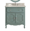 34” Knoxville Bathroom Sink Vanity - Benton Collection Model GD-1533BU - Chans Furniture