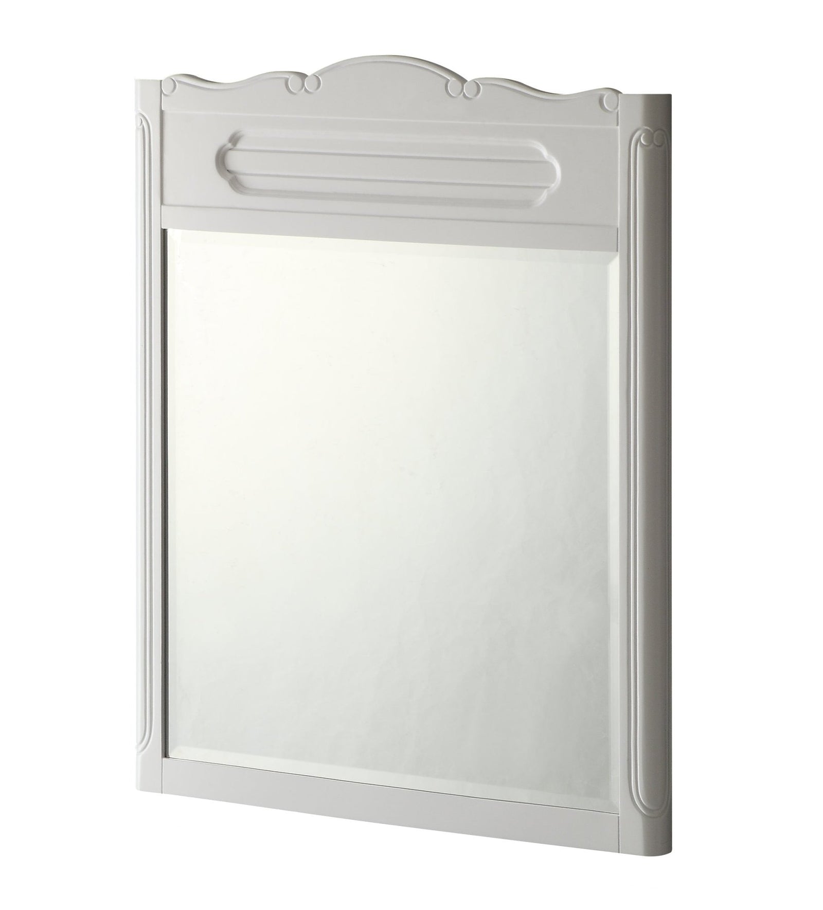34" Knoxville White Bathroom Vanity Mirror Chans Furniture
