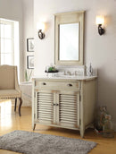 36" Abbeville Bathroom Sink Vanity - Benton Collection CF-28324 - Chans Furniture
