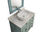 36" Abbeville Vessel Sink Vanity, Distressed Blue - Benton Collection Model CF-78886BU - Chans Furniture