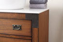 36" Benton Collection Vessel Sink Traditional Style Bathroom Vanity Akira CF-35535 - Chans Furniture