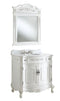 36" classic style antique white Fairmont Bathroom Sink Vanity BC-3905W-AW-36 - Chans Furniture