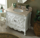 40" Bellissimo Bathroom Sink Vanity - Model HF-1091B - Chans Furniture