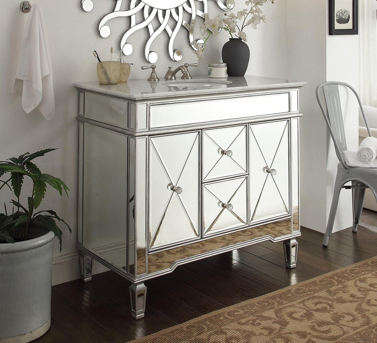 Chans Furniture Adelia 40-inch Bathroom Vanity DH-13Q332