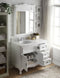 42” Benton Collection White Knoxville Victorian Style Bathroom Sink Vanity GD-1509W-42 - Chans Furniture