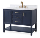 42" Tennant Brand Navy Blue Single Sink Bathroom Vanity - Felton SKU