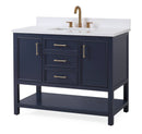 42" Tennant Brand Navy Blue Single Sink Bathroom Vanity - Felton SKU