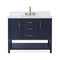 42" Tennant Brand Navy Blue Single Sink Bathroom Vanity - Felton SKU