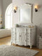 48" Antique white Morton Bathroom Sink Vanity - HF - 2815W - AW - 48