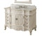 48" Antique white Morton Bathroom Sink Vanity - HF - 2815W - AW - 48