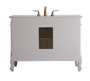 48" Beckham Bathroom Sink Vanity with Mirror - Benton Collection SW - 3882W - AW - 48 - MIR - 3882