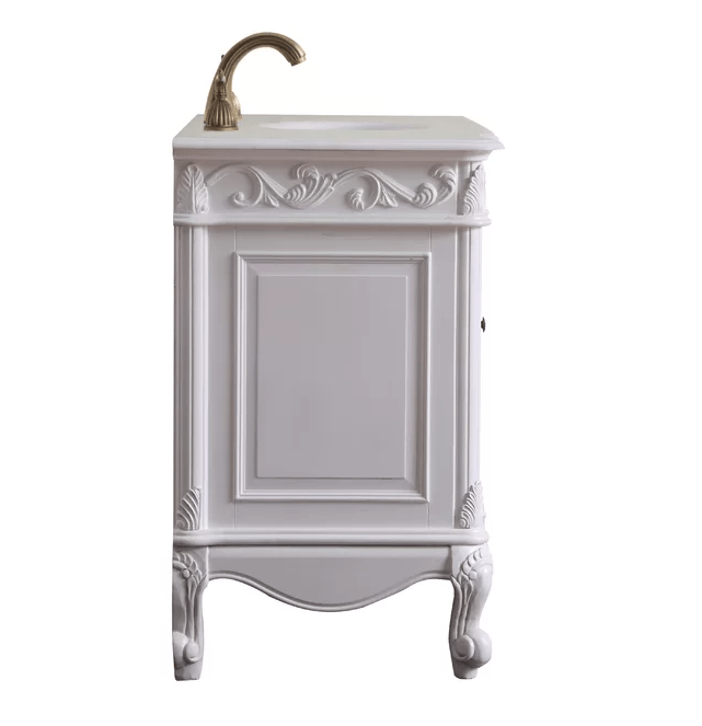 48" Beckham Bathroom Sink Vanity with Mirror - Benton Collection SW - 3882W - AW - 48 - MIR - 3882
