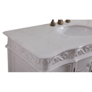 48" Beckham Bathroom Sink Vanity with Mirror - Benton Collection SW - 3882W - AW - 48 - MIR - 3882