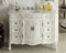 48" Beckham Bathroom Sink Vanity with Mirror - Benton Collection SW - 3882W - AW - 48 - MIR - 3882