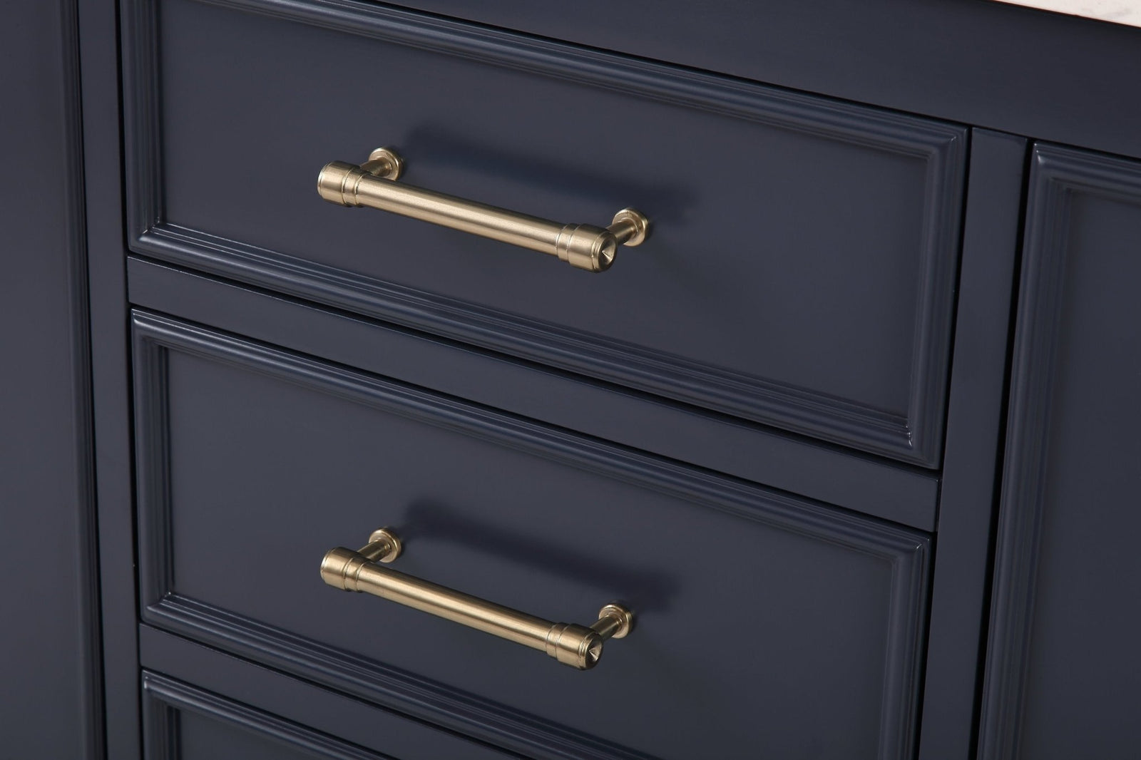 60" Tennant Brand Navy Blue Color Felton Bathroom Sink Vanity Chans