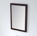 Adagio Espresso/Wenge 22-inch Wall Mirror MIR-409WE24 - Chans Furniture