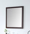 Adagio Espresso/Wenge 28-inch Wall Mirror MIR-409WE30 - Chans Furniture
