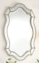 Anzio 28-inch Venetian Style Wall Mirror YM-722-2840 - Chans Furniture