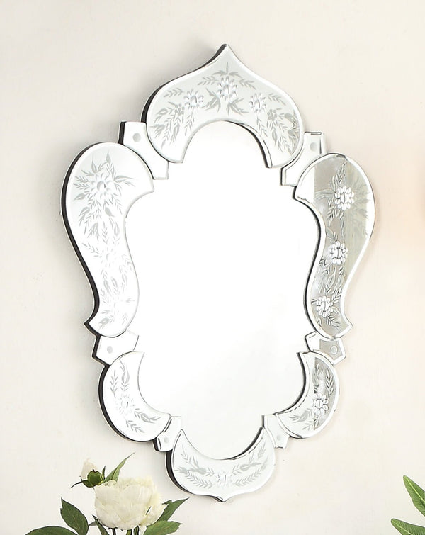 Broni 22-inch Venetian Style Wall Mirror YM-700-2227 - Chans Furniture