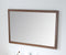 Colle American Walnut 45-inch Wall Mirror MIR-409NT48 - Chans Furniture