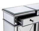 Mirrored Relection Andrea Hall Console DH-695 (Silver) - Chans Furniture